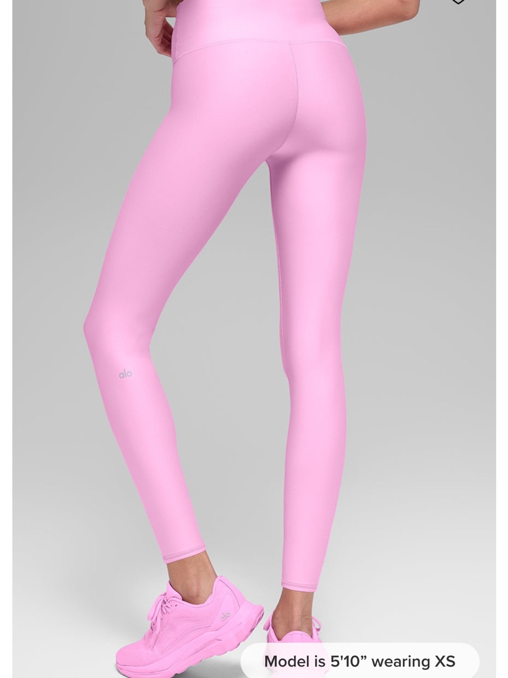 Alo High-waisted Airlift Legging - Candy Heart Pink in M